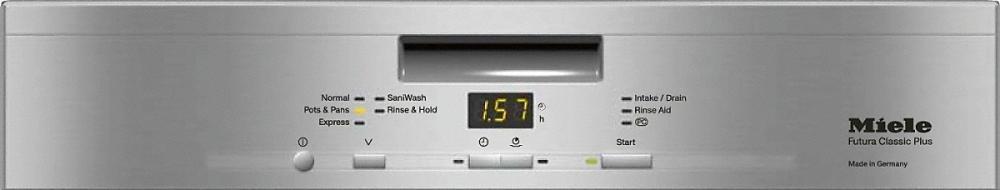 G 4925 SCU AM Pre-finished, full-size dishwasher with visible control panel, cutlery tray and 5 Programs