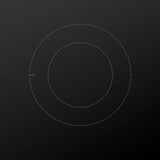 800 Series Electric Cooktop 36 Black, Without Frame