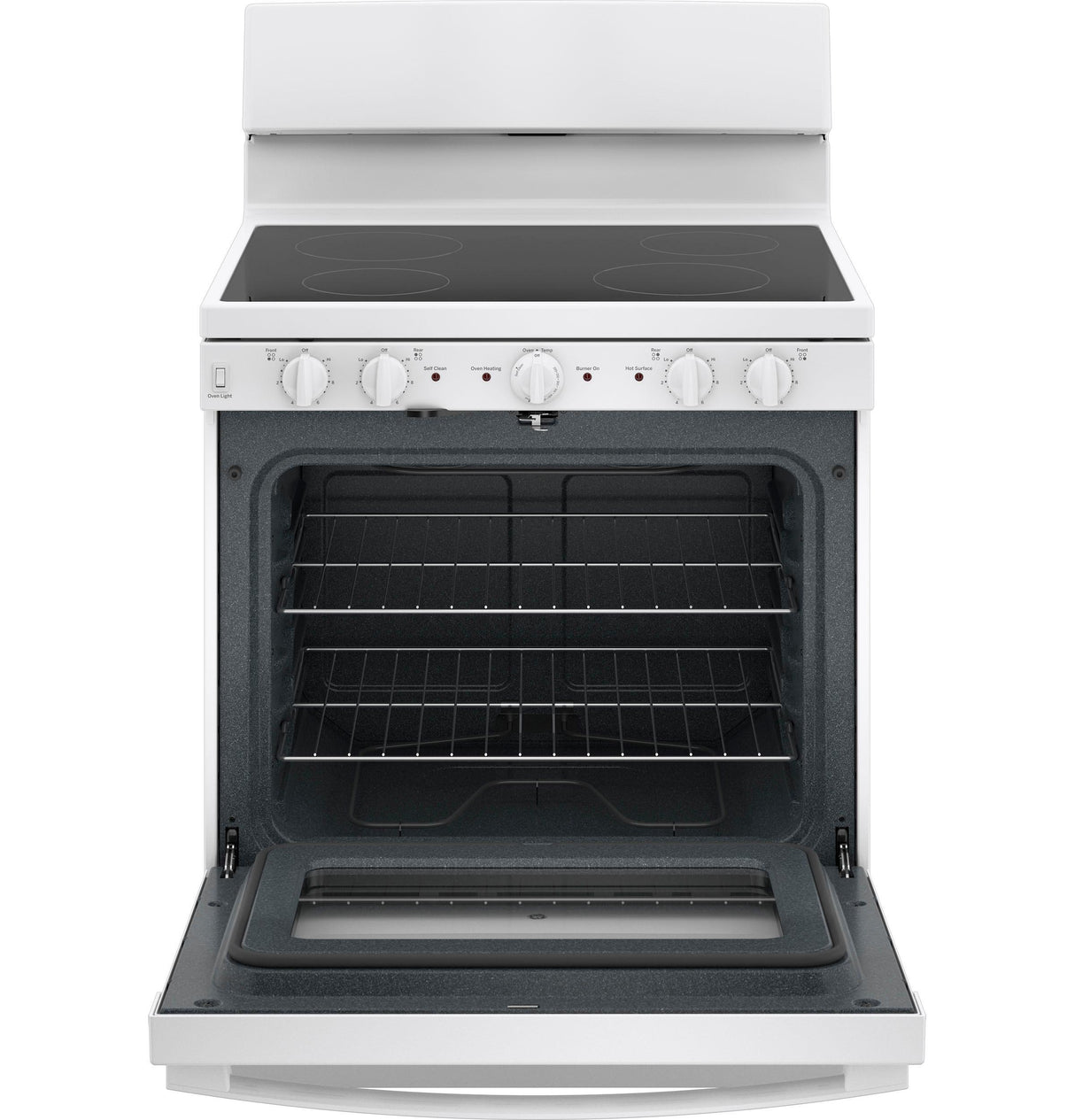 GE® ENERGY STAR® 30" Free-Standing Electric Radiant Smooth Cooktop Range