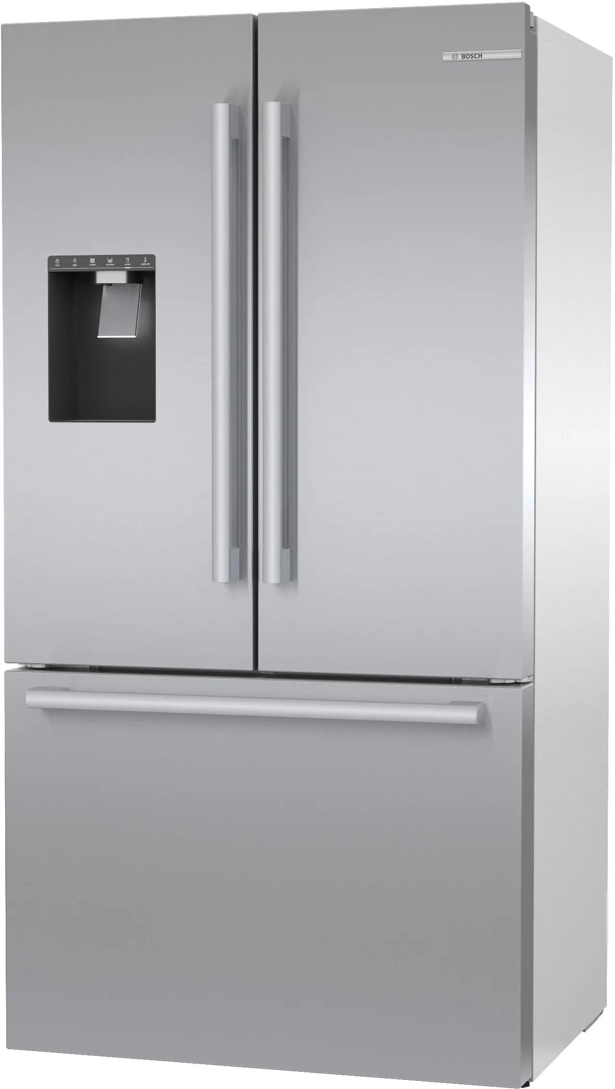 500 Series French Door Bottom Mount Refrigerator 36" Stainless steel (with anti-fingerprint), Total No Frost