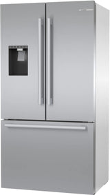 500 Series French Door Bottom Mount Refrigerator 36" Stainless steel (with anti-fingerprint), Total No Frost