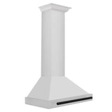 ZLINE 30 in. Autograph Edition Convertible Stainless Steel Range Hood with Stainless Steel Shell and Champagne Bronze Accents (KB4STZ-30-CB) [Color: Matte Black Accents]