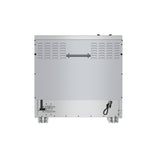 Forno Capriasca 36-Inch Gas Range, Stainless Steel, 6 Brass Burners, 120,000 BTU, Convection Oven, Energy Efficient