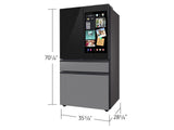 Bespoke AI 4-Door French Door AI Family Hub™  AI Vision & Inner Beverage Center  23 cu.ft.
