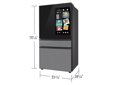 Bespoke AI 4-Door French Door AI Family Hub™  AI Vision & Inner Beverage Center  23 cu.ft.