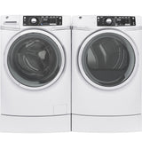 GE® 4.9 DOE cu. ft. Capacity RightHeight™ Front Load ENERGY STAR® Washer with Steam