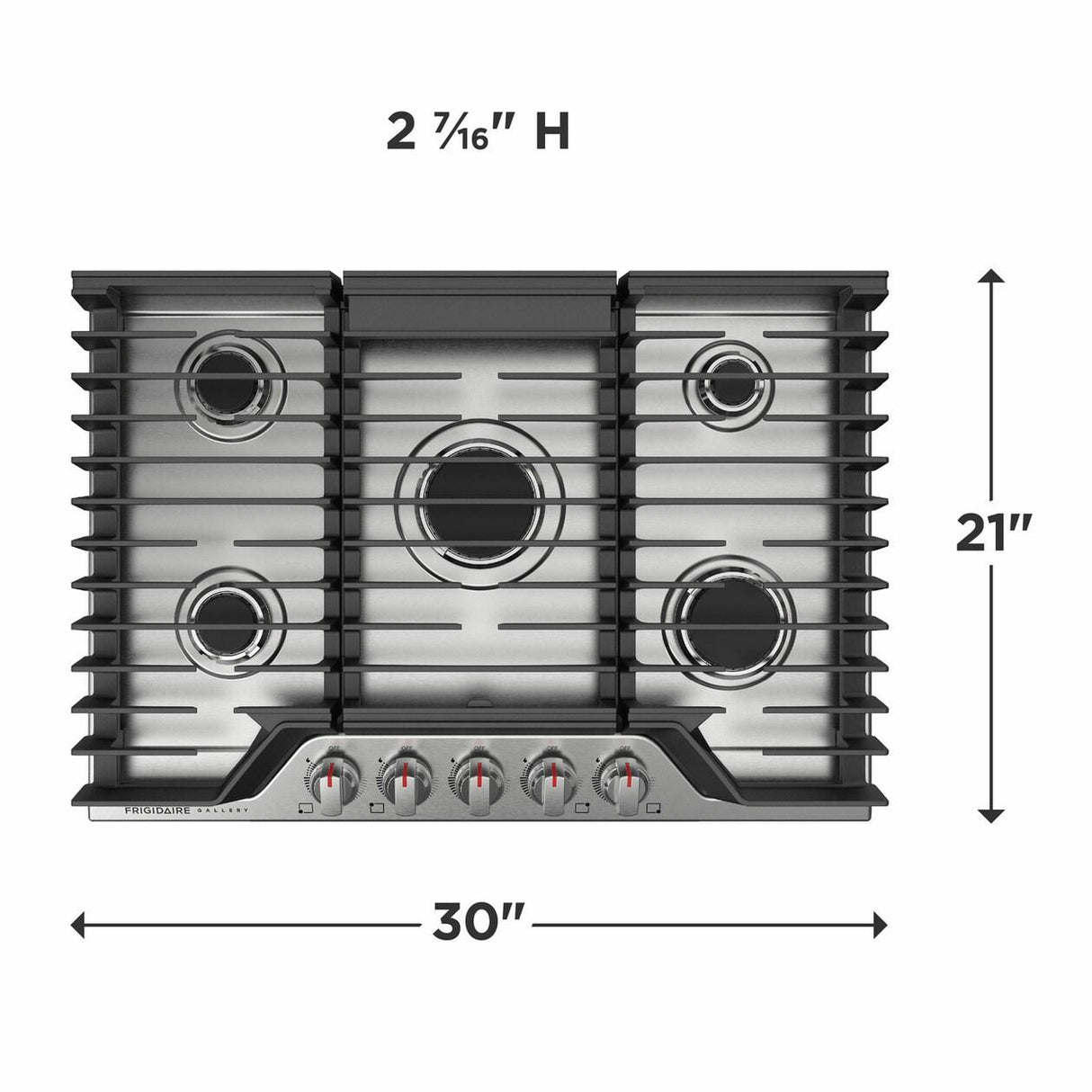 30" Gas Cooktop