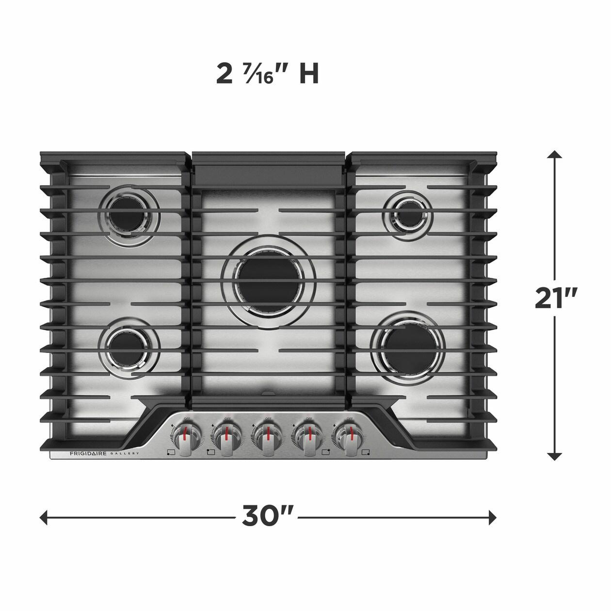 30" Gas Cooktop