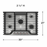 30" Gas Cooktop