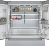 800 Series French Door Bottom Mount Refrigerator 36" Stainless steel (with anti-fingerprint)