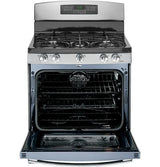 GE Profile™ Series 30" Free-Standing Self Clean Gas Range