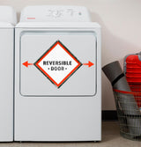 Hotpoint® 6.2 cu. ft. Capacity Gas Dryer with Up To 120 ft. Venting and Shallow Depth