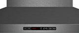 800 Series Wall Hood 30" Black Stainless Steel