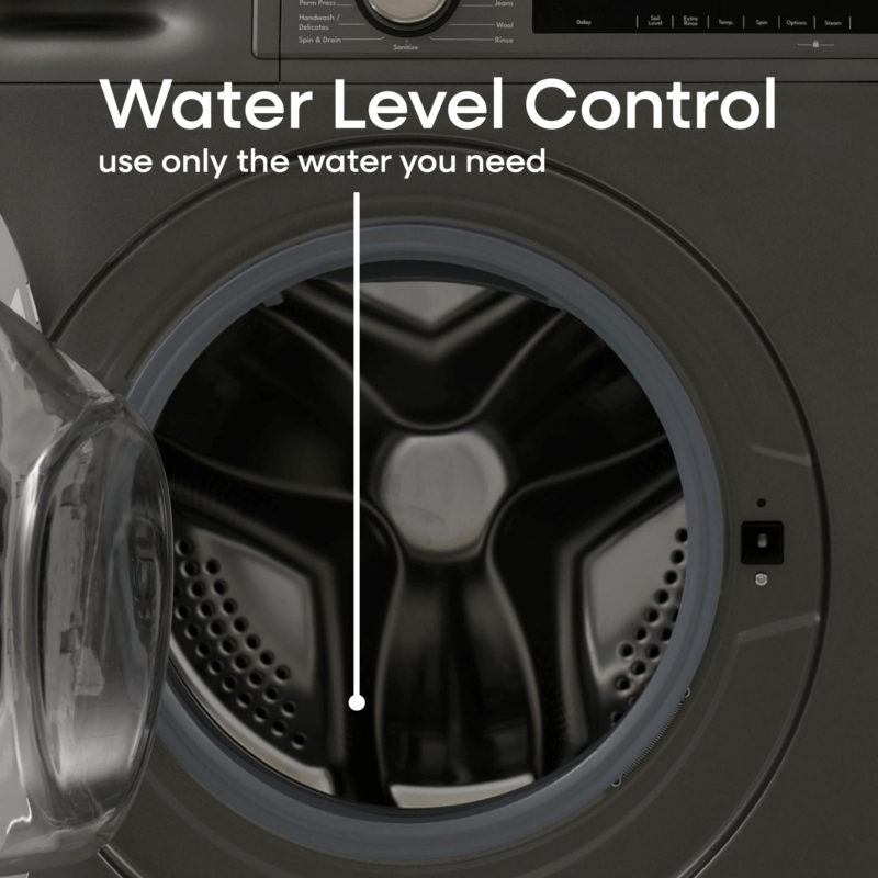 Element 24-inch 2.2 cu. ft. Front Load Washer - Gray, ENERGY STAR (ECW2224EGG)