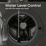 Element 24-inch 2.2 cu. ft. Front Load Washer - Gray, ENERGY STAR (ECW2224EGG)