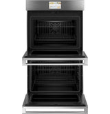 CAF(EBACK)™ 30" Smart Double Wall Oven with Convection in Platinum Glass