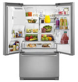 36- Inch Wide French Door Refrigerator with Dual Cool® Evaporators - 27 Cu. Ft.