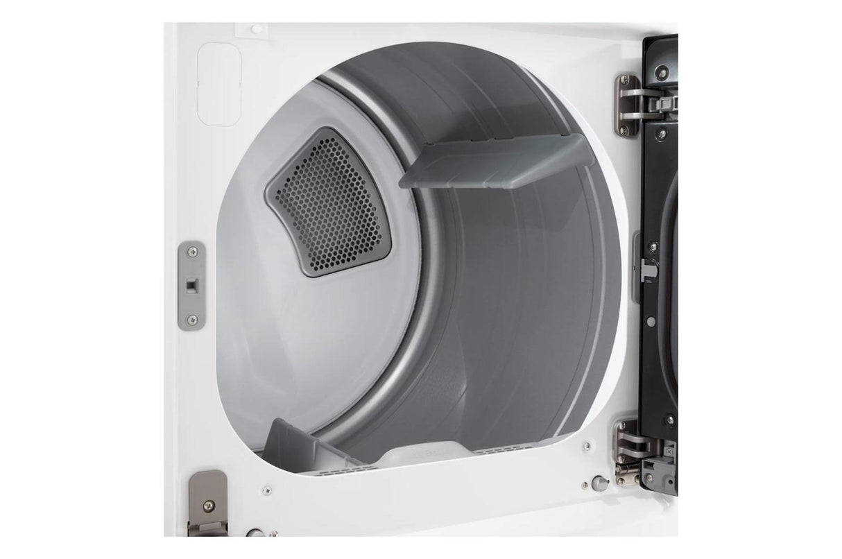 7.3 cu.ft. Ultra Large High Efficiency Gas TurboSteam™ LG EasyLoad™ Door, Wi-Fi Connectivity, White