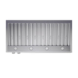 Forno Biagio 48-Inch Wall Mounted Range Hood, Stainless Steel, Heavy Duty