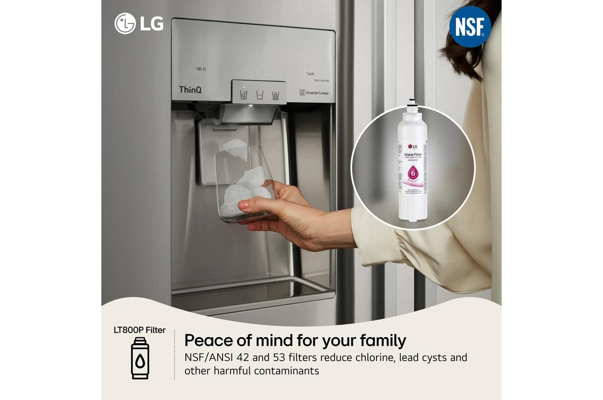 LG LT800P - 6 Month / 200 Gallon Capacity Replacement Refrigerator Water Filter