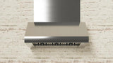 Outdoor hood, 42"W, 33"D, 18"T, 1200CFM, LEDs, pro baffle filters