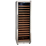 165 Bottle DESIGNER Series Wine Cooler - Stainless Steel / 165 Bottles