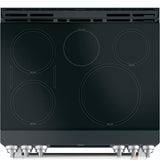 Café™ 30" Smart Slide-In, Front-Control, Induction and Convection Range with Warming Drawer