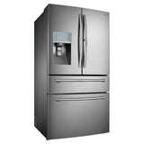 36" Wide, 30 cu. ft. Capacity 4-Door French Door Food ShowCase Refrigerator (Stainless Steel)