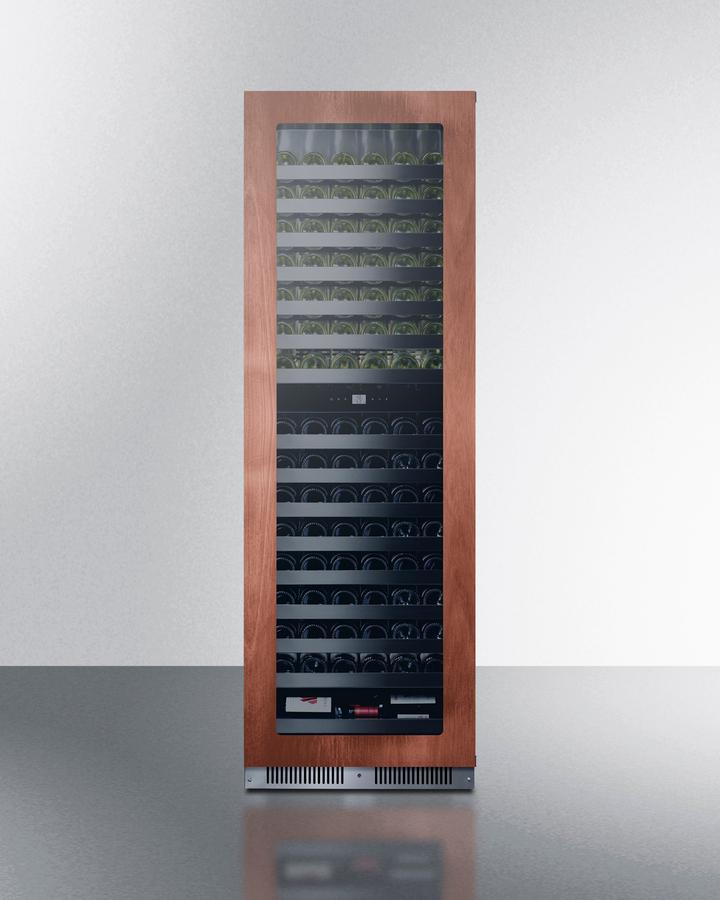24" Wide Dual Zone Wine Cellar (panel Not Included)
