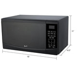 Avanti 0.9 Cu. Ft. Microwave Oven, Digital - Black