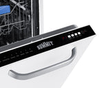 18" Wide Built-in Dishwasher, ADA Compliant