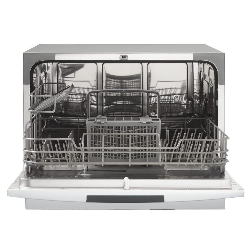 Danby 6 Place Setting Countertop Dishwasher in Silver