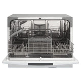 Danby 6 Place Setting Countertop Dishwasher in Silver