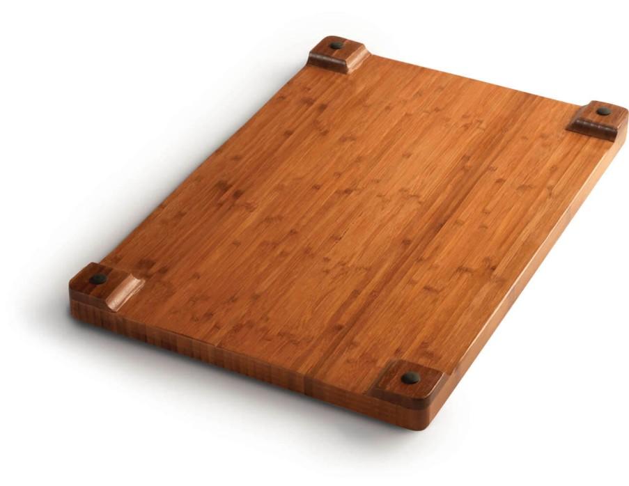 Professional Bamboo Cutting Board with ergonomic handles