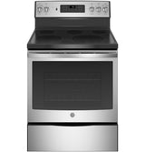 GE® 30" Free-Standing Electric Convection Range
