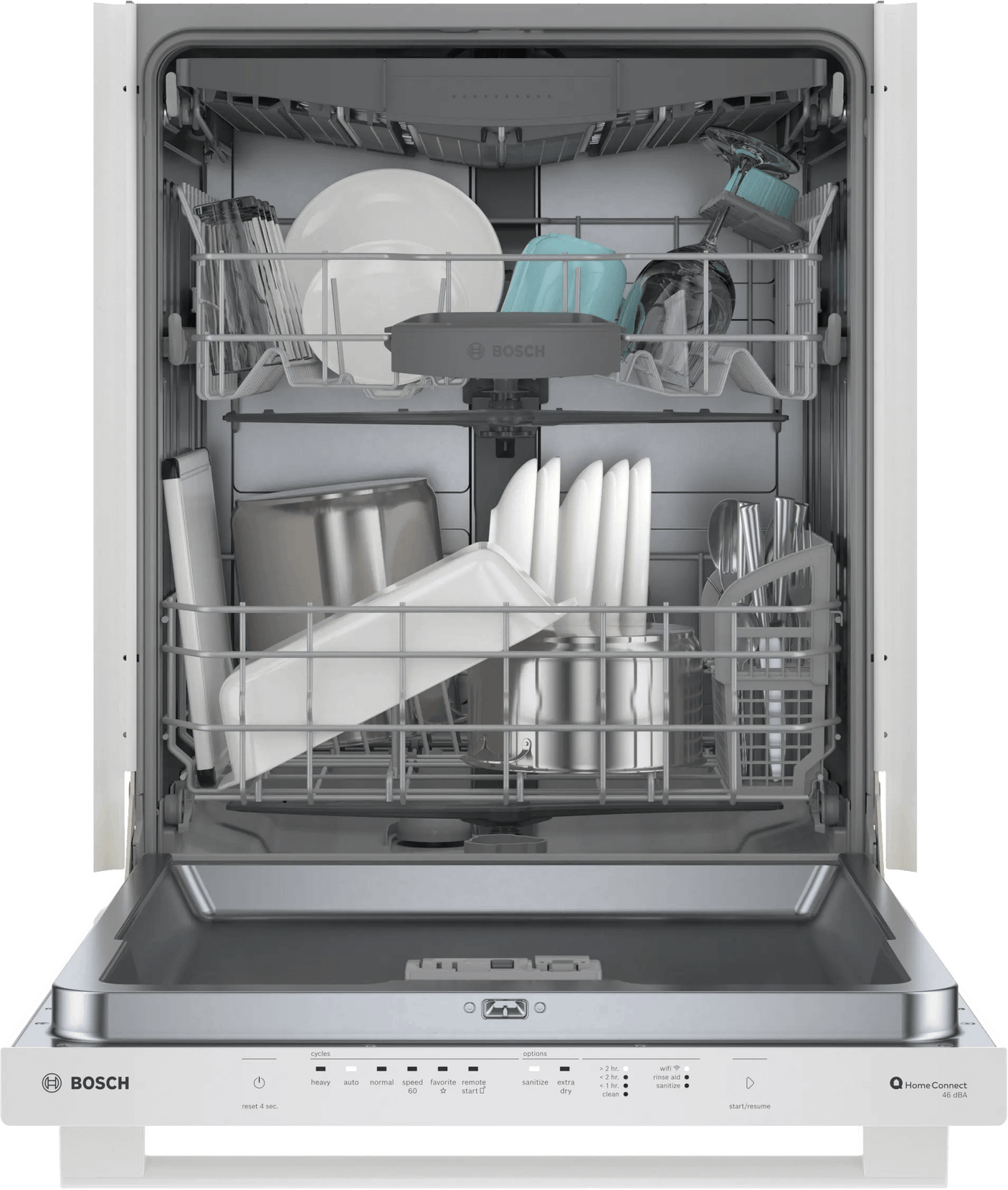 100 Premium Dishwasher 24" White