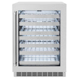 ZLINE 24 in. Touchstone Dual Zone 44 Bottle Wine Cooler With DuraSnow' Stainless Steel Glass Door (RWDO-SN-24)