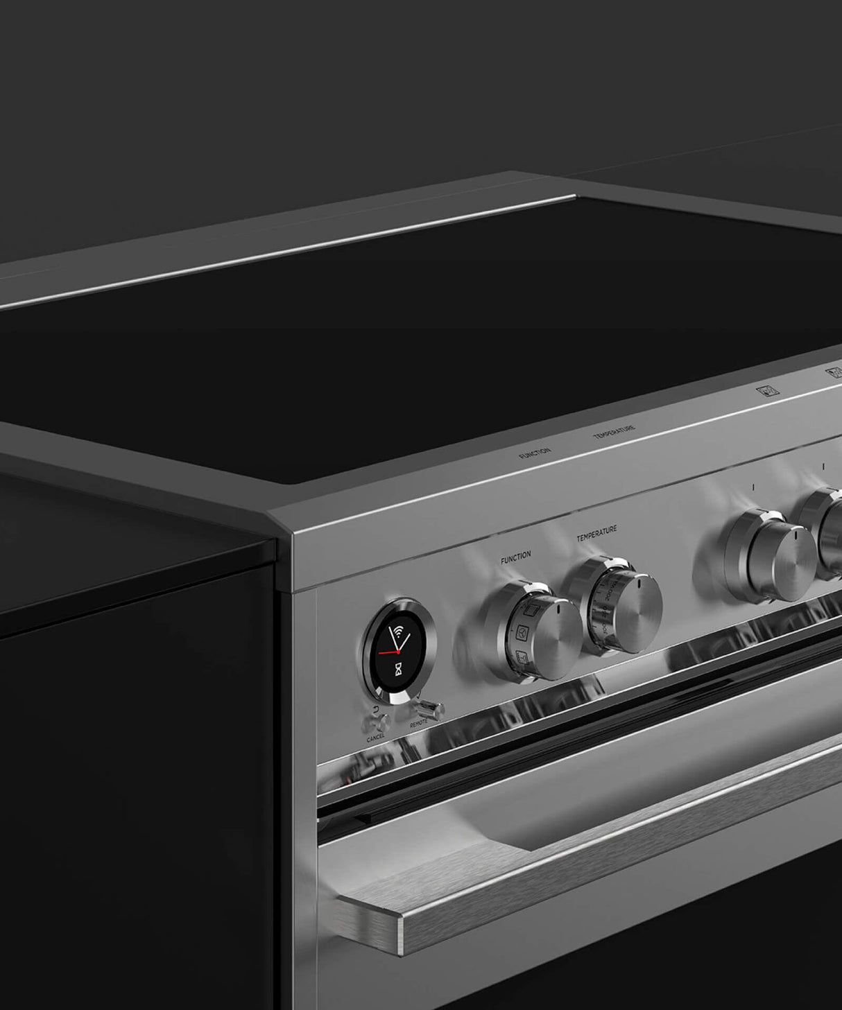 36" Series 9 Contemporary 5 Zone Induction Self-Cleaning Range
