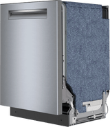 500 Series, built-under dishwasher, 24'', Brushed steel anti-fingerprint