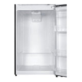 Verona VEFTF2817RBK 28 inch Top Freezer Refrigerator with 17.6 cu. ft. Total Capacity, Reversible Doors, Recessed Handle, Energy Star (Black)