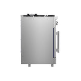 Forno Massimo 30-Inch Freestanding French Door Gas Range, 4 Burners, Convection Oven, Energy Efficient