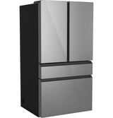 Café™ ENERGY STAR® 28.7 Cu. Ft. Smart 4-Door French-Door Refrigerator in Platinum Glass With Dual-Dispense AutoFill Pitcher