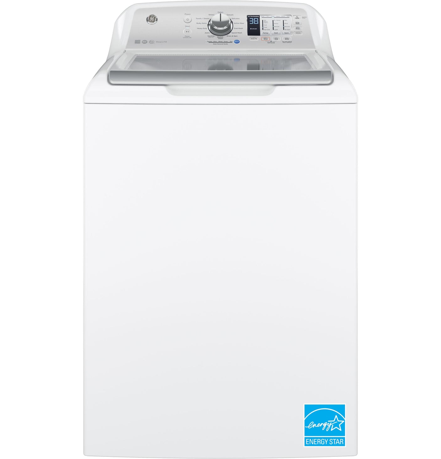 GE® 4.6 cu. ft. Capacity Washer with Stainless Steel Basket