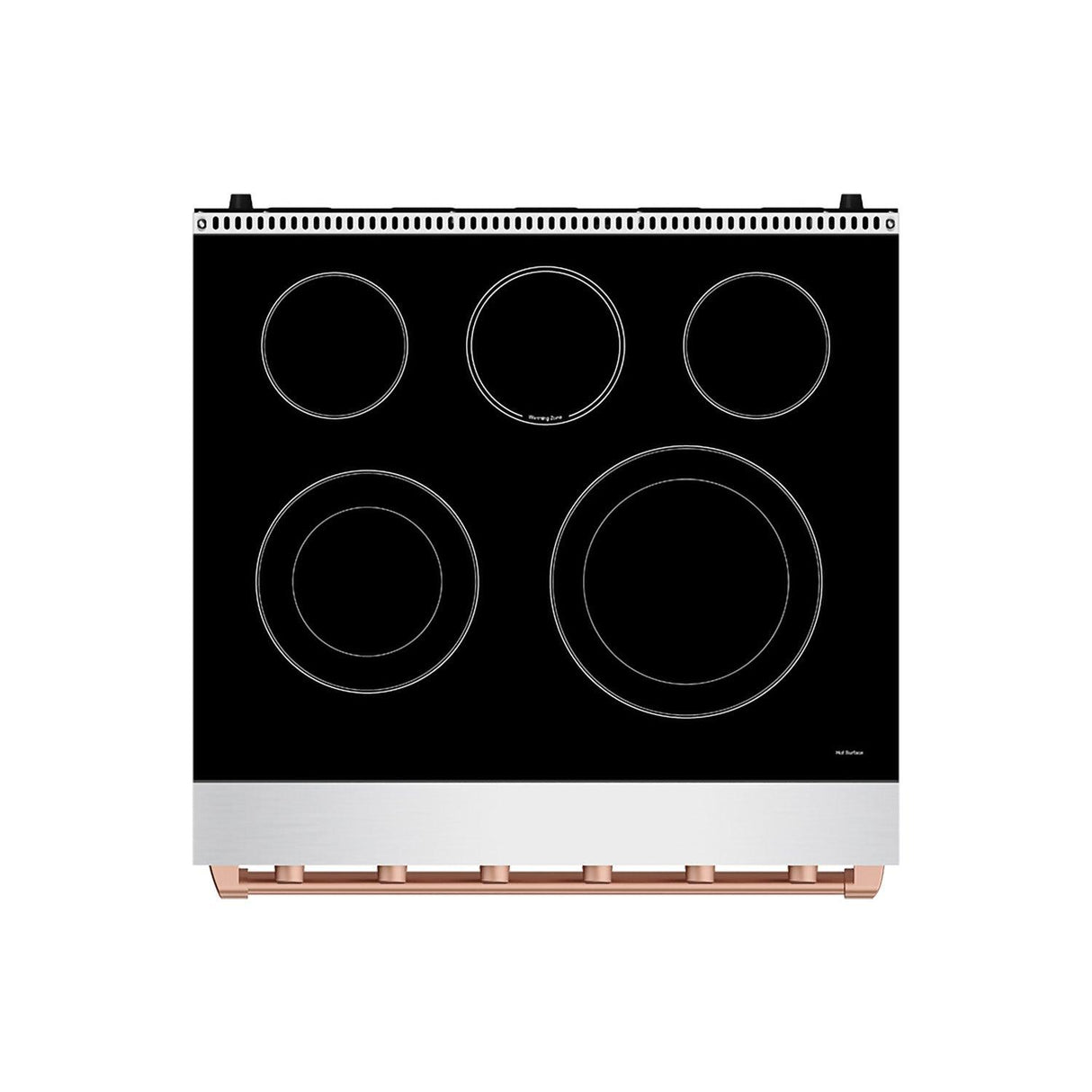 30 Inch Professional Electric Range With Precision Knob Control In Stainless Steel and Rose Gold  Gordon Ramsay Series