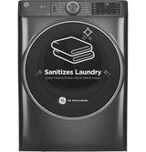 GE® ENERGY STAR® 7.8 cu. ft. Capacity Smart Front Load Electric Dryer with Sanitize Cycle