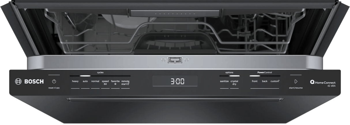 800 Series Dishwasher 24" Black