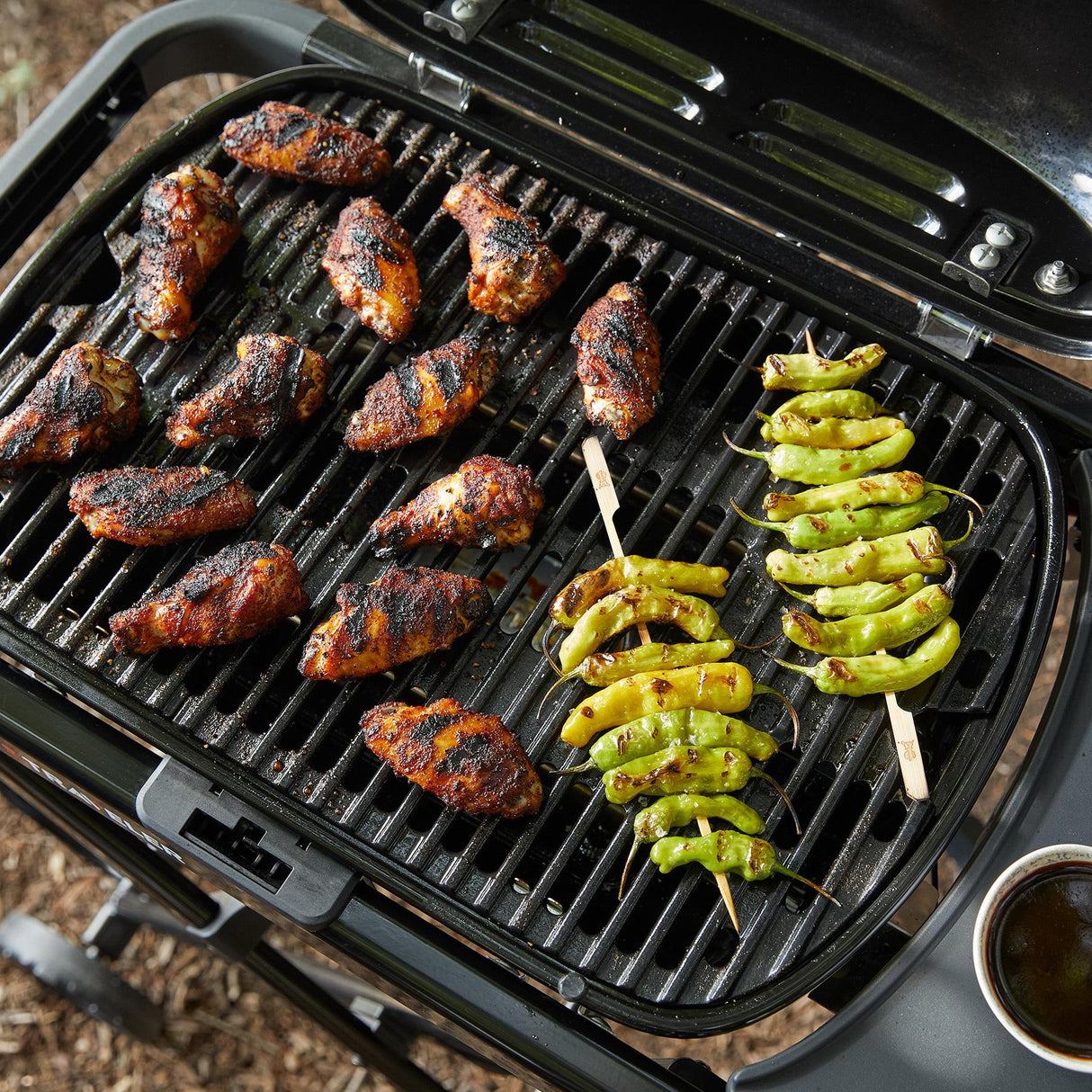 WEBER TRAVELER® COMPACT Portable Gas Grill - Black