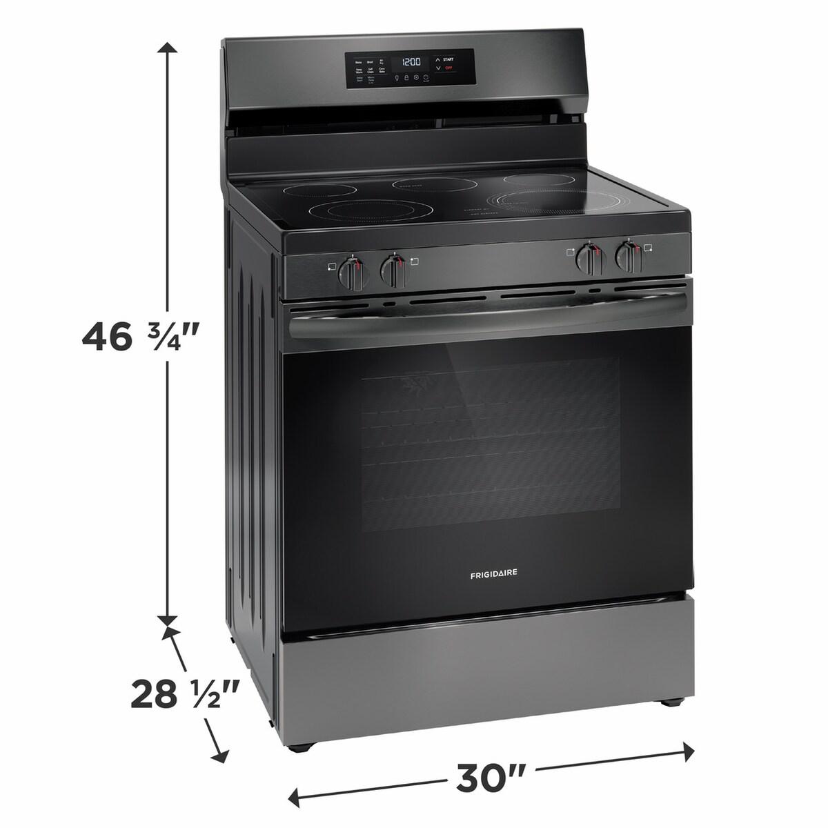 30" Electric Range with Air Fry