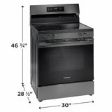 30" Electric Range with Air Fry
