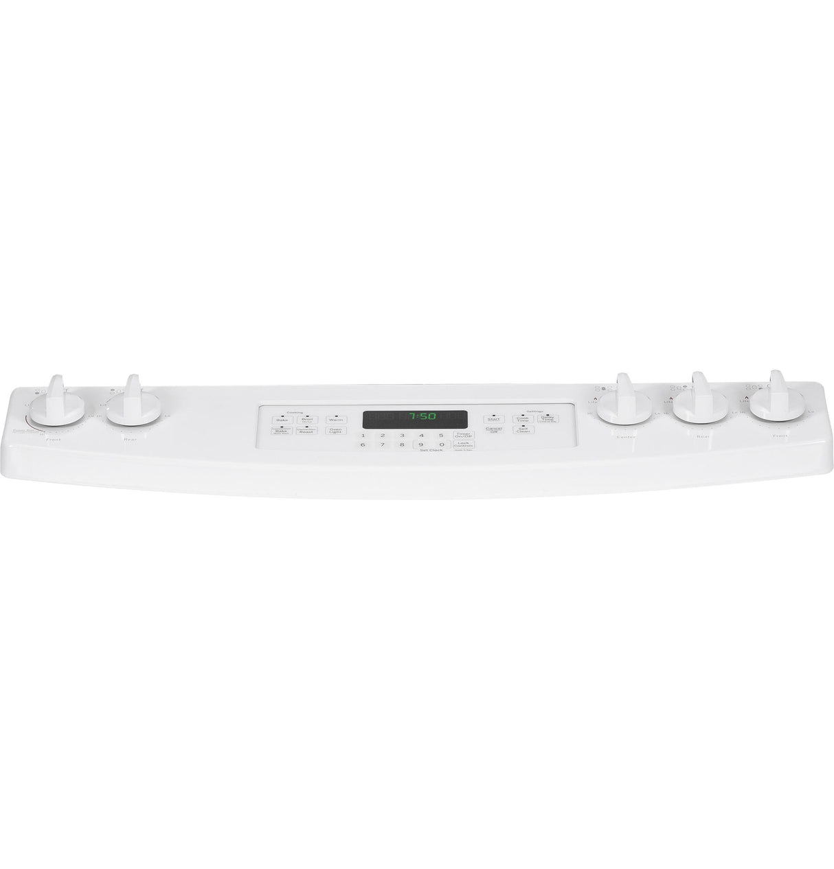 GE® 30" Slide-In Front Control Gas Range